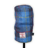 Harris Tweed Blue Head Covers